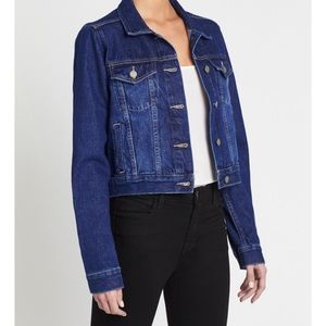 PAIGE RELAXED VIVIENNE JACKET mid denim NWT
